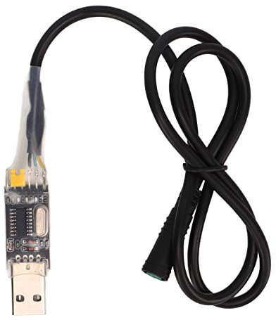 HANHEFLY Elektrobike USB -Programmierkabel Hochleistungsleistung für BBS01 BBS02 BBSHD Motor 5Pin Frauen USB2.0 Stecker anwendbar: PC -Anschluss Kunststoff