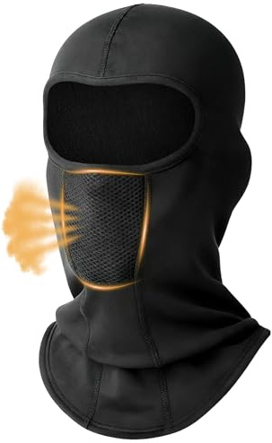 AYPOW Winter Sturmhaube Atmungsaktiv Balaclava Skimaske, Winddicht Warm Sturmmaske Gesichtshaube für Outdoorsports Radfahren Motorrad Skifahren Snowboard Fahrradmütze für Herren Damen