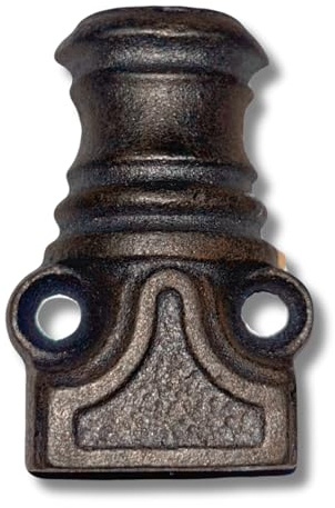 Guide de Crémone pour Trinlge 16x8mm - Chapiteau, Coulisseau, Pièce de Portes et Tradtionelle - FONTE