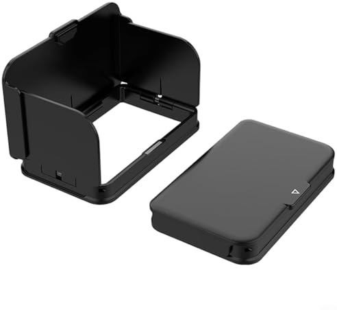 Sileduove Pare-soleil pour appareil photo Insta360 pour Pro 2, matériau ABS pour protection contre l'éblouissement et la lumière, taille compacte pour photographie de voyage