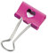 Rapesco 1426 32mm Herzen Foldback Klammern, Fuchsia, 20 Stück