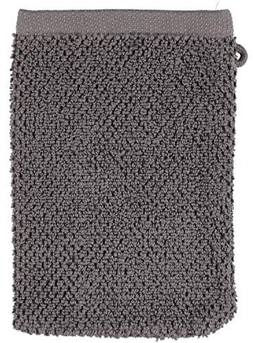 ESSENZA Handtücher Bio Connect Organic Uni Grey Waschhandschuh 16x22 cm, 401064-200-006