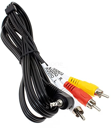 cellePhone AV-Kabel zu 3,5mm Klinkenstecker kompatibel mit Canon STV-250N / Sony VMC-20FR