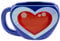 Paladone PP4928NN - Taza (cerámica), diseño de corazón