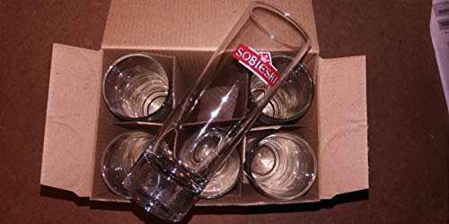 VODKA SOBIESKI 6 Gläser Tube 22 cl