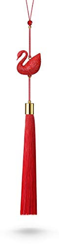 SWAROVSKI 5528080 Deko-Figur Schwan, asiatisches Symbol, Rot
