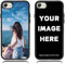 JH ANG Custom Case TPU Shock Absorbing Personalised Photo Phone case for iPhone 7/8 black