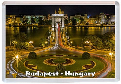 Budapest - Hungary - Jumbo Fridge Magnet 96 x 67 mm Jumbo Size BBSM2103