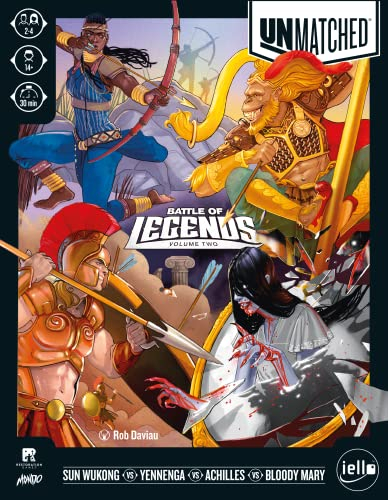 Iello IEL51961 Unmatched: Battle of Legends Vol 2 (english)