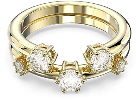 Swarovski Ring Constella: Ring DB White/GOS 60 5640968 Marke, Einheitsgröße, Metall, Kein Edelstein
