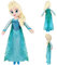 BGTLJKD ELSA Puppe, 40CM ELSA Puppe Eiskönigin ELSA Plüschfigur Frozen Plüschpuppe Frozen Kuscheltier ELSA Plüschtier Cartoon Gefüllte Puppen für Kinderpartygeschenke Geburtstag Geschenke