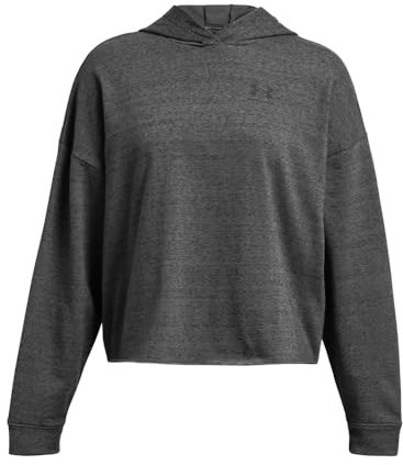 Under Armour Damen UA Rival Terry OS Hoodie, warmer Oversized Hoodie, leichter Kapuzenpullover für Damen