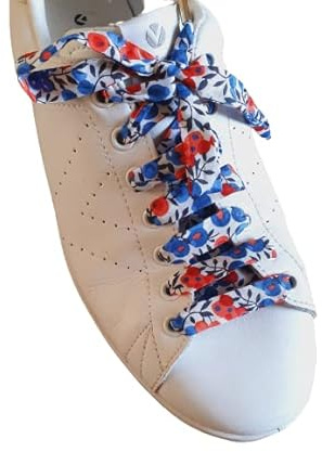 Lacets en véritable tissu Liberty personnalisables (Liberty Wiltshire)