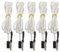 HysiPrui 5pcs 3D Drucker 100K Thermistor Temp Sensor, Hotend schnelle Ersatzteile mit 1m Kabel und 2Pin Stecker, 3D Druck Zubehör für 3D Drucker Prusa i3 MK2.5/MK3/MK3+