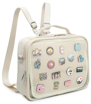 CHERRY SAUCE Dopamine Ita Bag Rucksack, Oxford, Umhängetasche, Kuriertasche, Umhängetasche, 30-Beige, Benutzerdefiniert