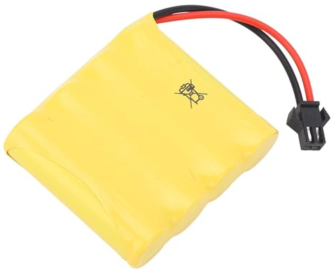 RC Car Lithium Battery,4.8V 700mAh Rechargeable Battery with SM 2P Plug for 1/18 RC Truck Replacement Parts