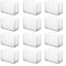 Lot de 12 housses de protection rectangulaires pour pieds de chaise, pas de bruit, pas de rayures (20 x 30 mm)
