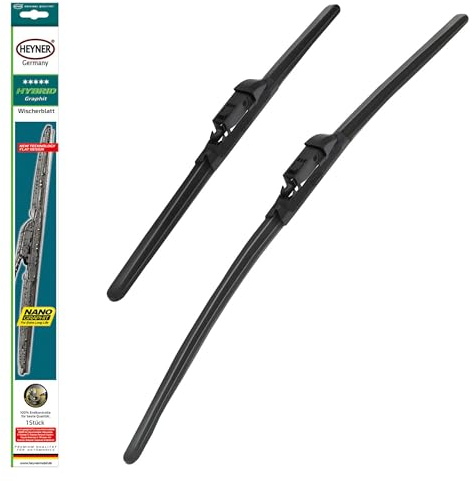 HEYNER® Scheibenwischer komp. mit SKODA KAROQ (07.2017-03.2024) HYBRID Flachbalkenwischer
