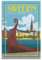 GJrjdb Vintage Travel Sweden Stockholm Poster, 20 x 30 cm