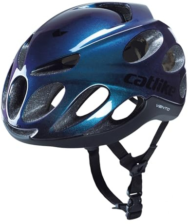 CATLIKE 7100300028 - Straßenhelm Vento MIPS Größe L (58-60 cm) Leistung, Sicherheit und Komfort auf jedem Kilometer, Blau/Schwarz
