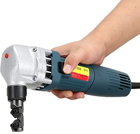 Wollscheren, 380W 1,8mm Metallschneidemaschine Elektro Metall Knabber Stahlblech Knabber High Speed ​​Rotor Edelstahl Aluminium Kunststoff