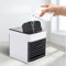 UBOON - Aire Acondicionado Portátil | Climatizador Evaporativo Silencioso y Potente con 3 Niveles | Mini Air Cooler USB y Corriente | Bajo Consumo A+ para Dormitorio u Oficina