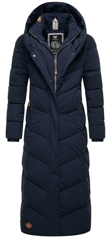 Ragwear NATALKA - Wintermantel - black (DE/NL/SE/PL, Alphanumerisch, XL, Regular, Regular, navy)