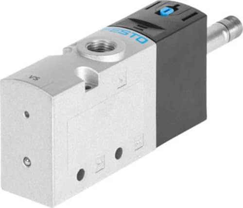 Festo 3/2 geschlossen monostabil VUVS-L30-M32C-AD-G38-F8 Magnetventil ISO 8573-1:2010 (7:4:4), Elektrisch-betätigt 24V