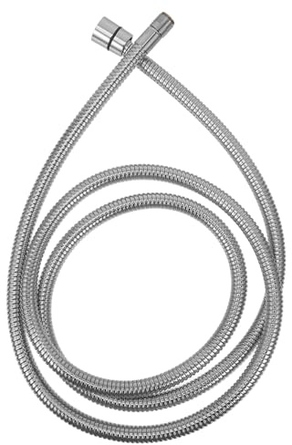 HONITANO Flexible De Bain à Main En Acier Inoxydable 2 m Résistant Haute Pression Anti-pliure Adapté Robinet Salle De Bain Raccord Fileté Mâle Et Femelle