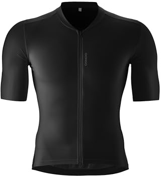 Gonso SITIVO Jersey Red M Herren, Enganliegendes Radtrikot für MTB | Atmungsaktives & weiches Fahrradtrikot, Sport Oberteil mit Taschen, Perfekt für den Sommer