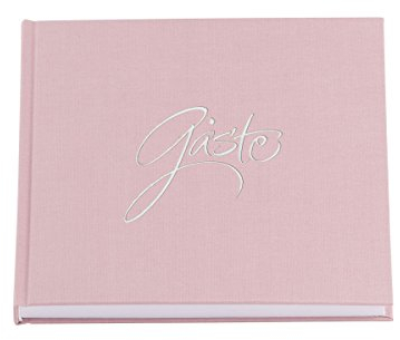 Rössler 18781002204 - Libro degli ospiti Forever, 210 x 210 mm, libro rilegato, 1 pezzo, rosa antico