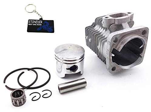 STONEDER Kit de Piston Cylindre 44 mm pour Moteur 49 CC 2 Temps Mini Quad ATV Pocket Dirt Bike