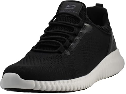 Skechers Men's Cessnock Food Service Shoe, Black, 11, 77188