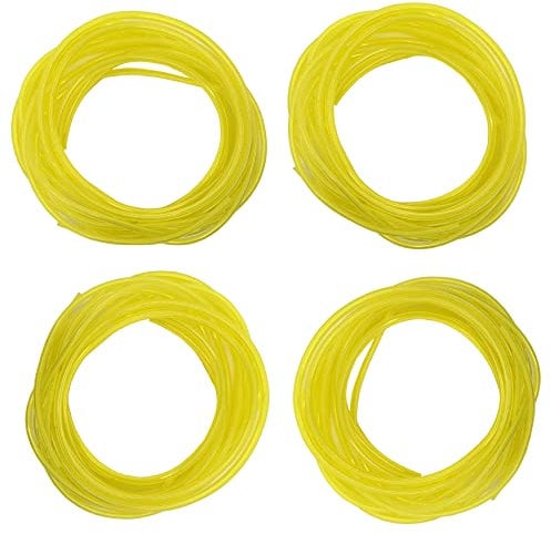 Hippotech 40 Feet Petrol Fuel Gas Line Pipe Hose Universal Fuel Line with I.D:2mm,O.D:3.5mm for Trimmer Chainsaw Blower Mover