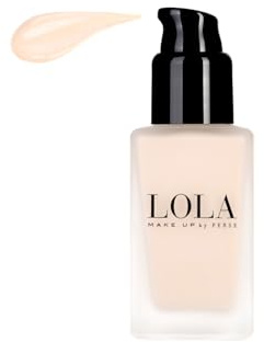 LOLA Make Up by Perse Matte Long-Lasting Liquid Foundation – Full Coverage, Buildable Matte Finish, Oil-Absorbing, Shine-Free, Long-Lasting – Paraben-Free, Vegan, Cruelty-Free – [R040-Beige]