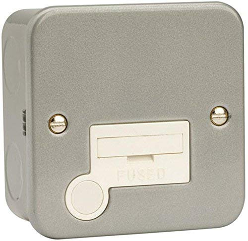 Click Metalclad 13A Fused Connection Unit with Optional Flex Out (CL050)