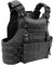 WARRIOR - A.S. was Quad Release Plate Carrier Schwarz, Schwarz