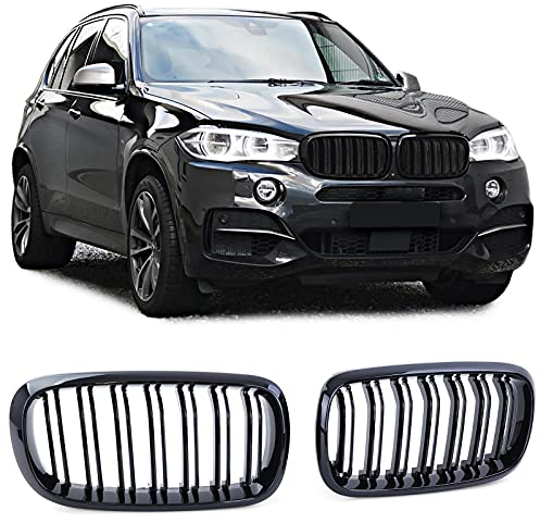 Sport Kühlergrill Doppelsteg Performance Glanz passend für BMW X5 F15 X6 F16