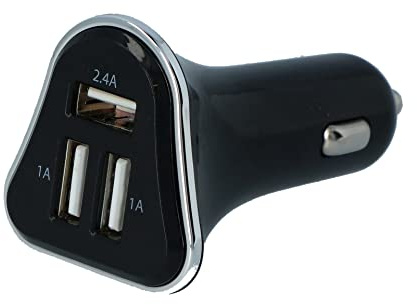 Carpoint 12/24V Triple USB-A Car Charger 4.4A