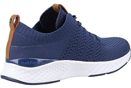 Hush Puppies Ladies Opal Trainer, Navy, 5