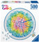 Ravensburger Puzzle 17349 - Circle of Colors Rainbow Cake - 500 Teile Rundpuzzle für Erwachsene und Kinder ab 12 Jahren