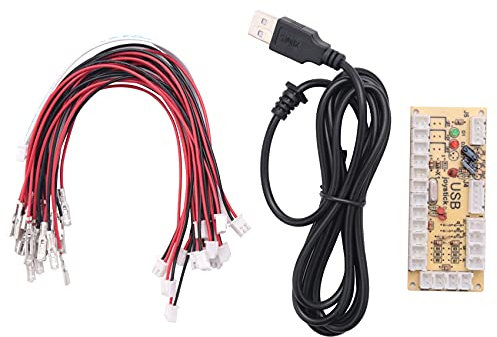 Tbkoeudhg Zero Retarder Game Usb Encoder Pc Au Joystick pour Mame et Retropie Projets Parts