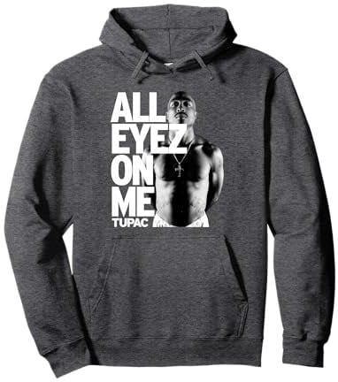 Tupac Alle Augen auf Mich Pullover Hoodie