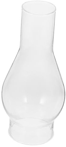 WOONEKY Paralume in Vetro Per Lampada Sostituzione Paralume Vintage Per Lampada Cherosene Decorativo e Pratico