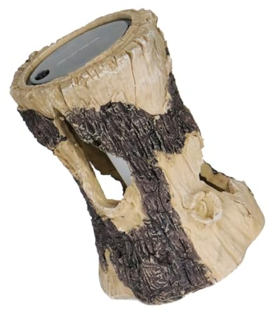 Housoutil Simulation Stumpflicht Solarleuchten Für Terrassenbeleuchtung Im Freien Solarlicht Baumstumpf Solar-außenleuchte Gartenlicht Lichter Für Terrasse Harz Rasenlampe Flamme