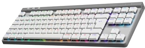 Logitech G G515 Lightspeed TKL Gaming Keyboard (German Layout Tactile) - White