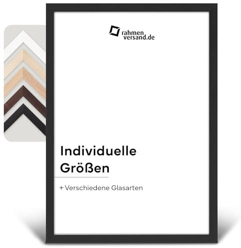 PANORAHMA BILDERRAHMEN Bilderrahmen 40x50 cm Holz Schwarz/Bilder Rahmen zum Aufhängen/Holzrahmen/Fotorahmen/Bilderrahmen zum aufhängen