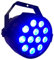 TONFEION Mini LED RGB Moving Head Licht Scheinwerfer Disco Strobe, Stroboskop 9x12cm RGB, Lichteffekt Partylicht mit Fernbedienung, für Bar DJ KTV Disco Geburtstag Party Halloween (12 Stück)