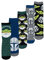 United Labels 5 Paar Star Wars The Mandalorian Socken für Herren, 40-45, Herrensocken Baby Yoda Grogu und Stormtrooper, Männer Strümpfe