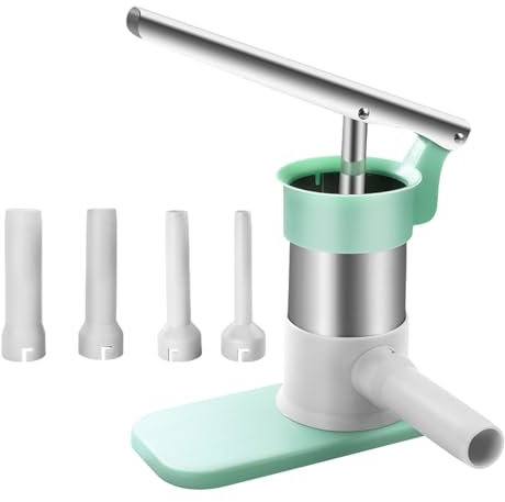 Hangsu Wurstfüller, Edelstahl-Wurstfüller, effizientes Wurstbereiter-Werkzeug für individuellen Geschmack in Haushalten oder kleinen Unternehmen